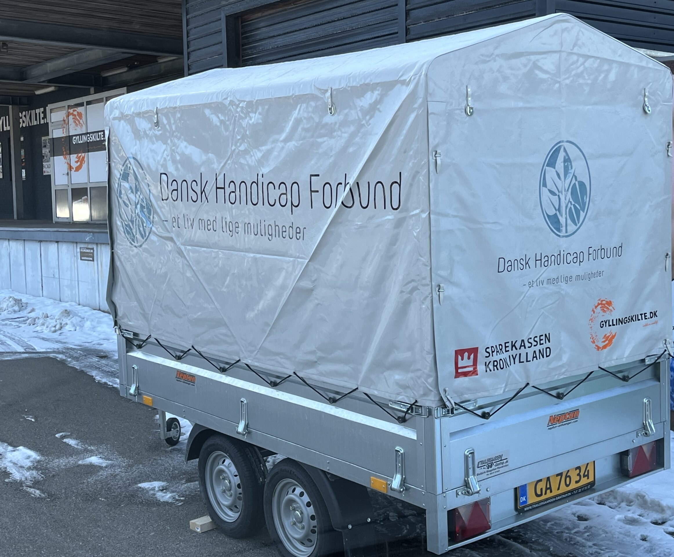 DHF Holbæks forhindringsbane er kommet på hjul🚛